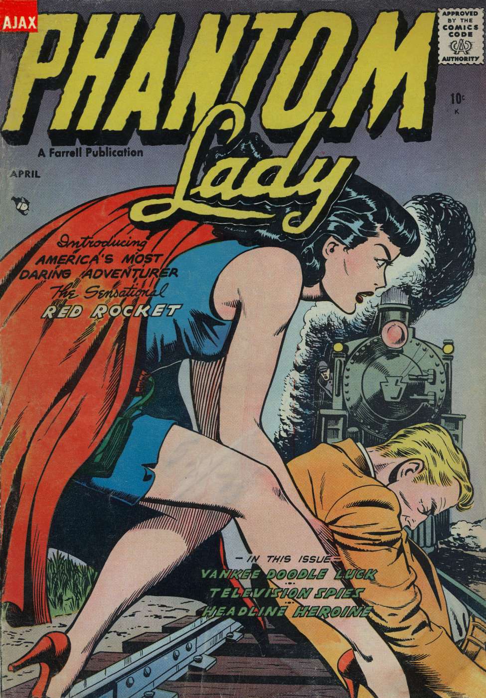 Comic Book Cover For Phantom Lady 3