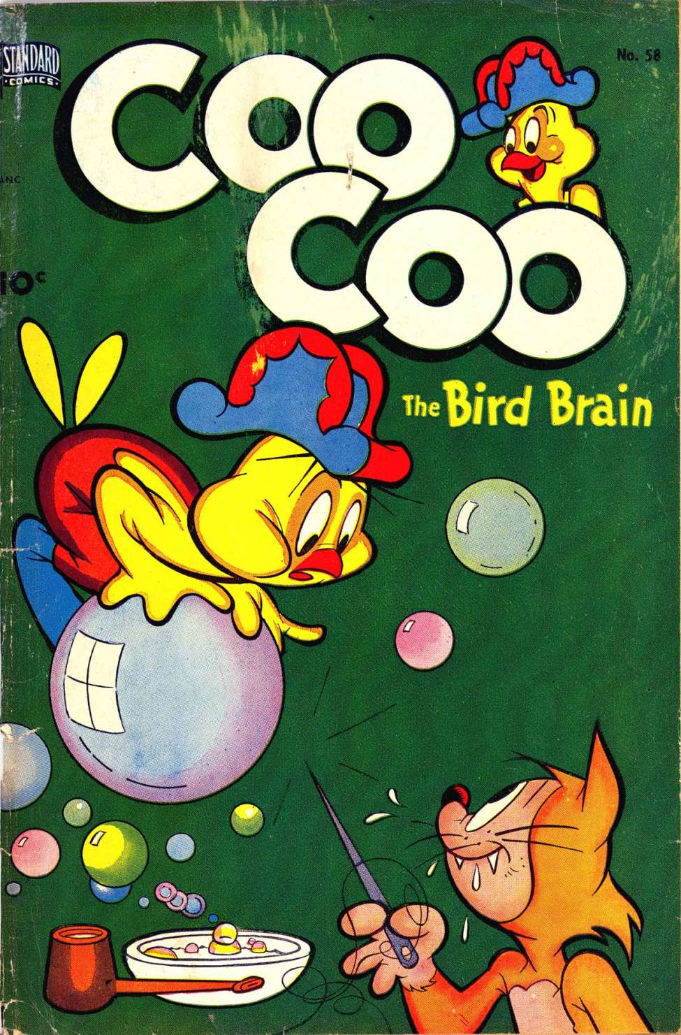 Comic Book Cover For Coo Coo Comics 58