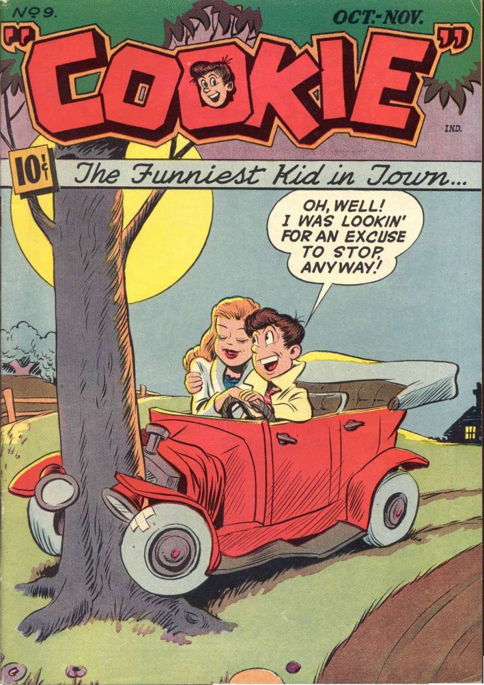 Comic Book Cover For Cookie 9
