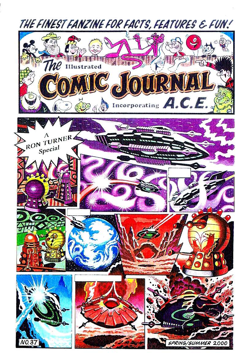 Book Cover For The Illustrated Comic Journal 37
