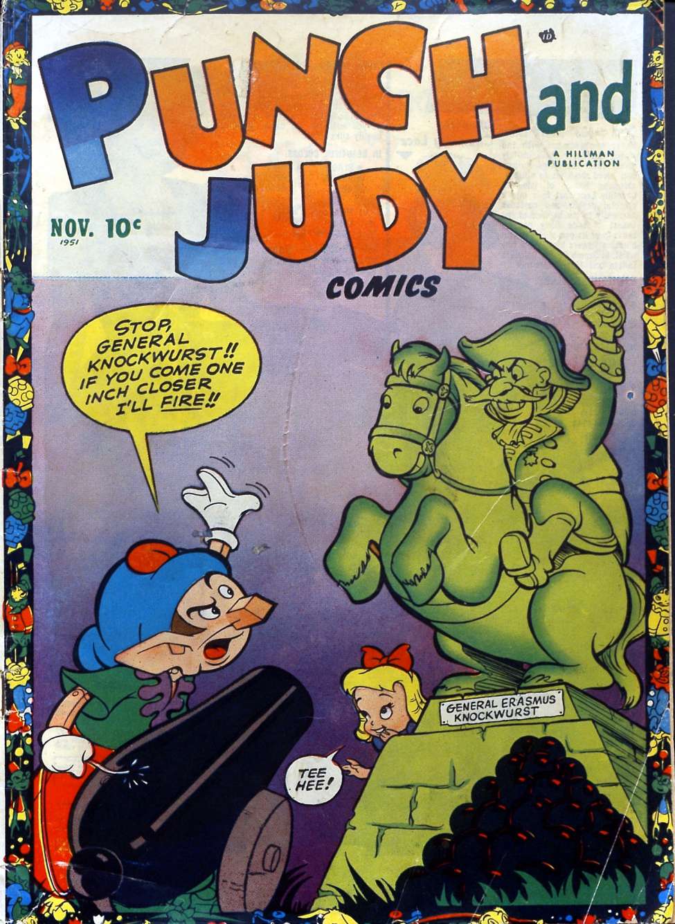 Comic Book Cover For Punch and Judy v3 8