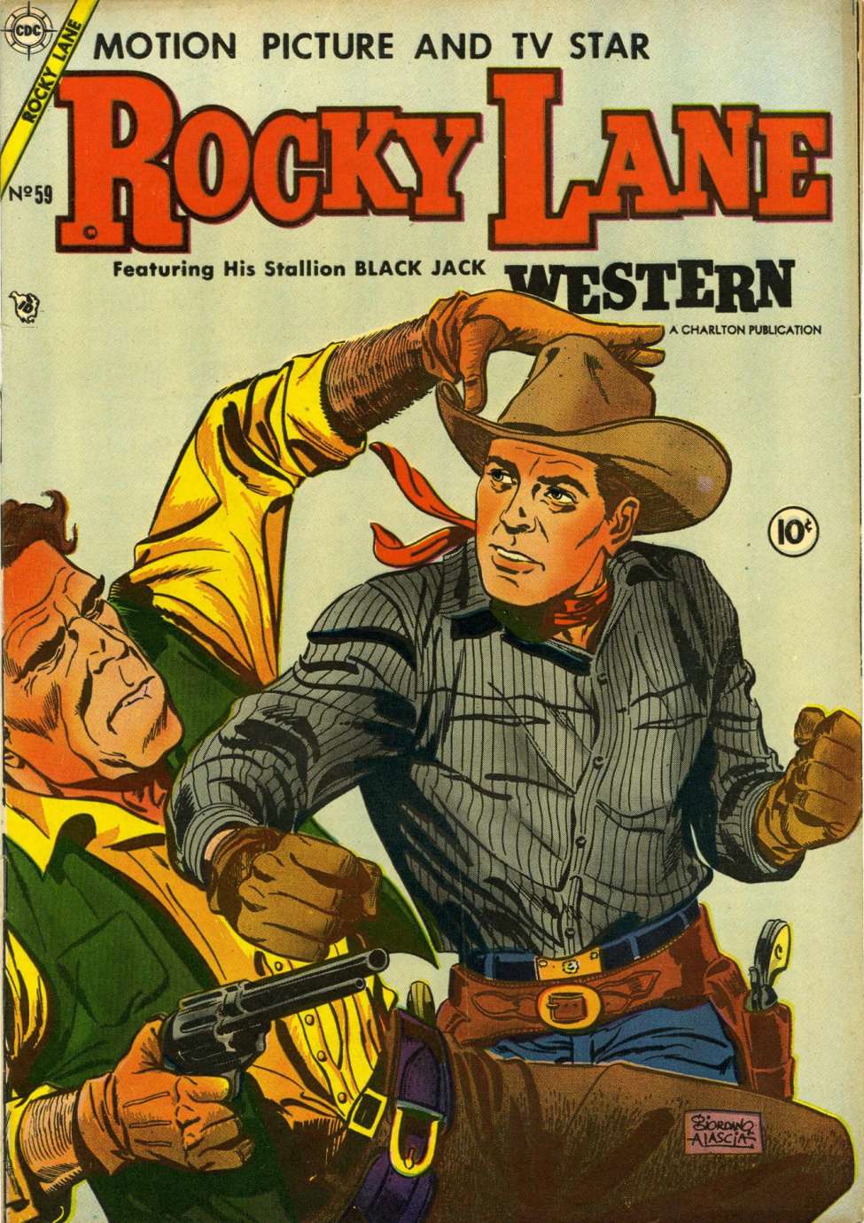 Book Cover For Rocky Lane Western 59