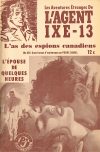 Cover For L'Agent IXE-13 v2 601 - L'épouse de quelques heures