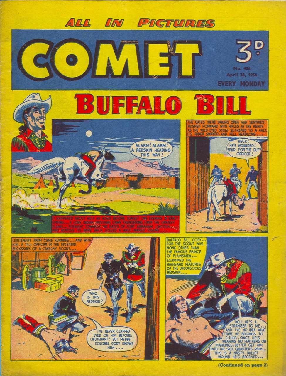 Book Cover For The Comet 406