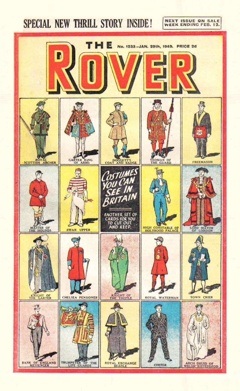 Book Cover For The Rover 1233