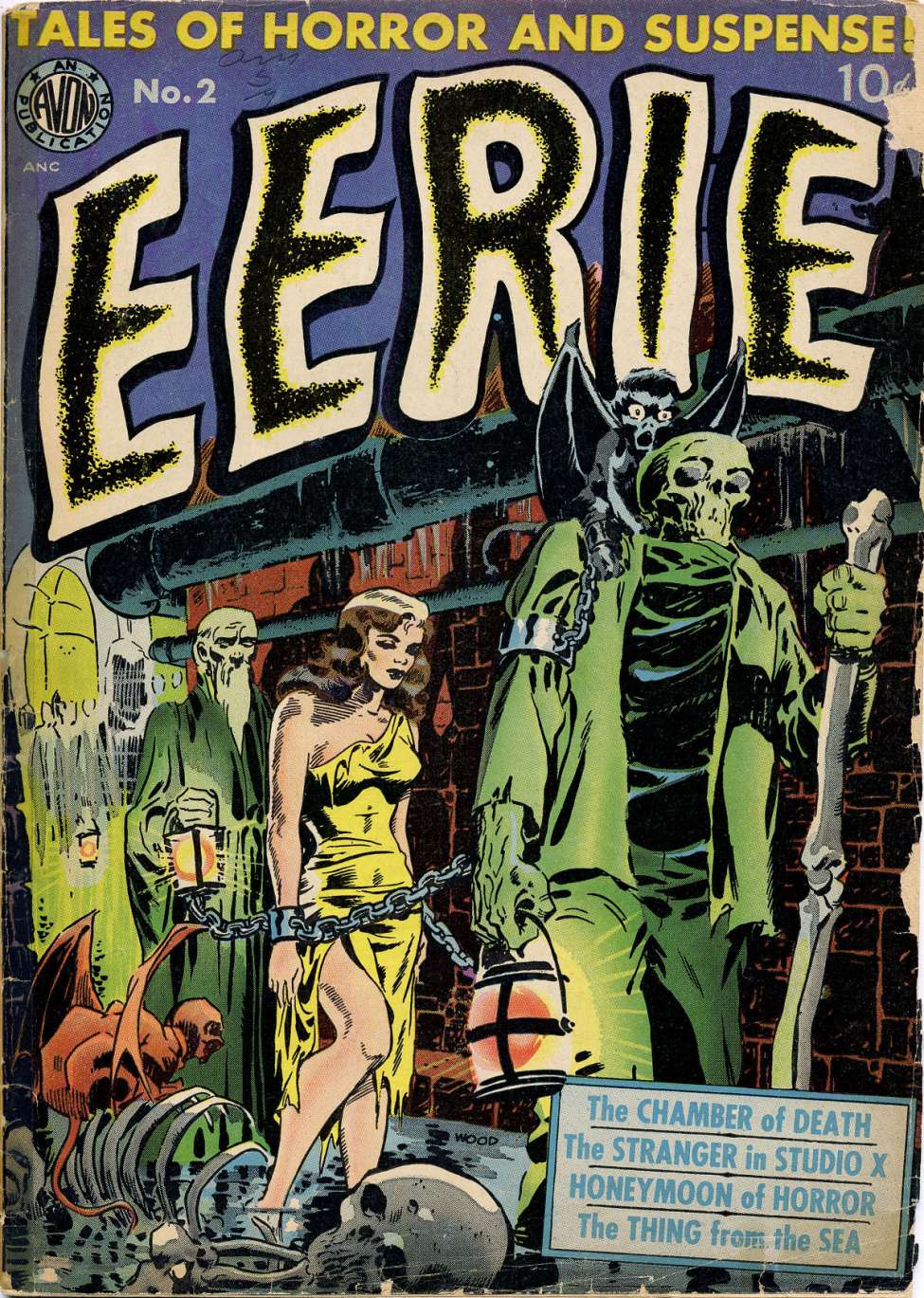 Comic Book Cover For Eerie 2