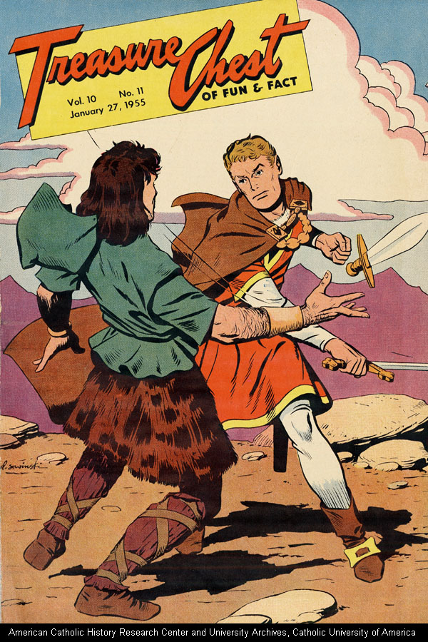 Comic Book Cover For Treasure Chest of Fun and Fact v10 11