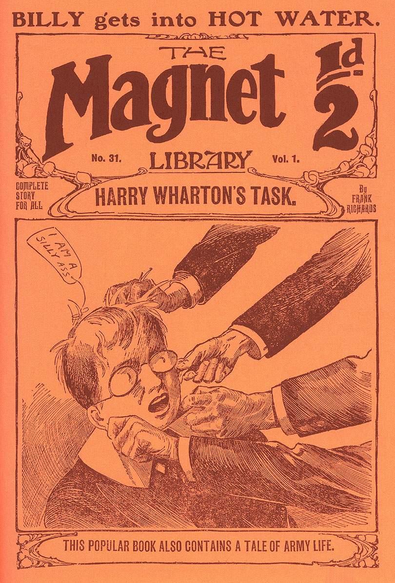 Comic Book Cover For The Magnet 31 - Harry Wharton's Task