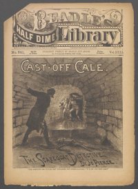 Large Thumbnail For Beadle's Half Dime Library 781 - Cast-Off Cale, the Scapegoat Detective
