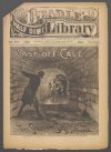 Cover For Beadle's Half Dime Library 781 - Cast-Off Cale, the Scapegoat Detective