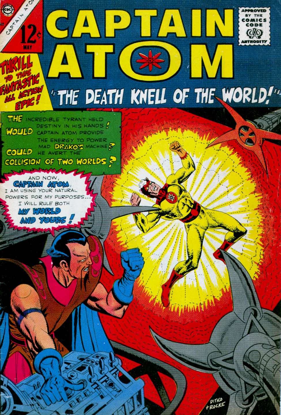Comic Book Cover For Captain Atom 80