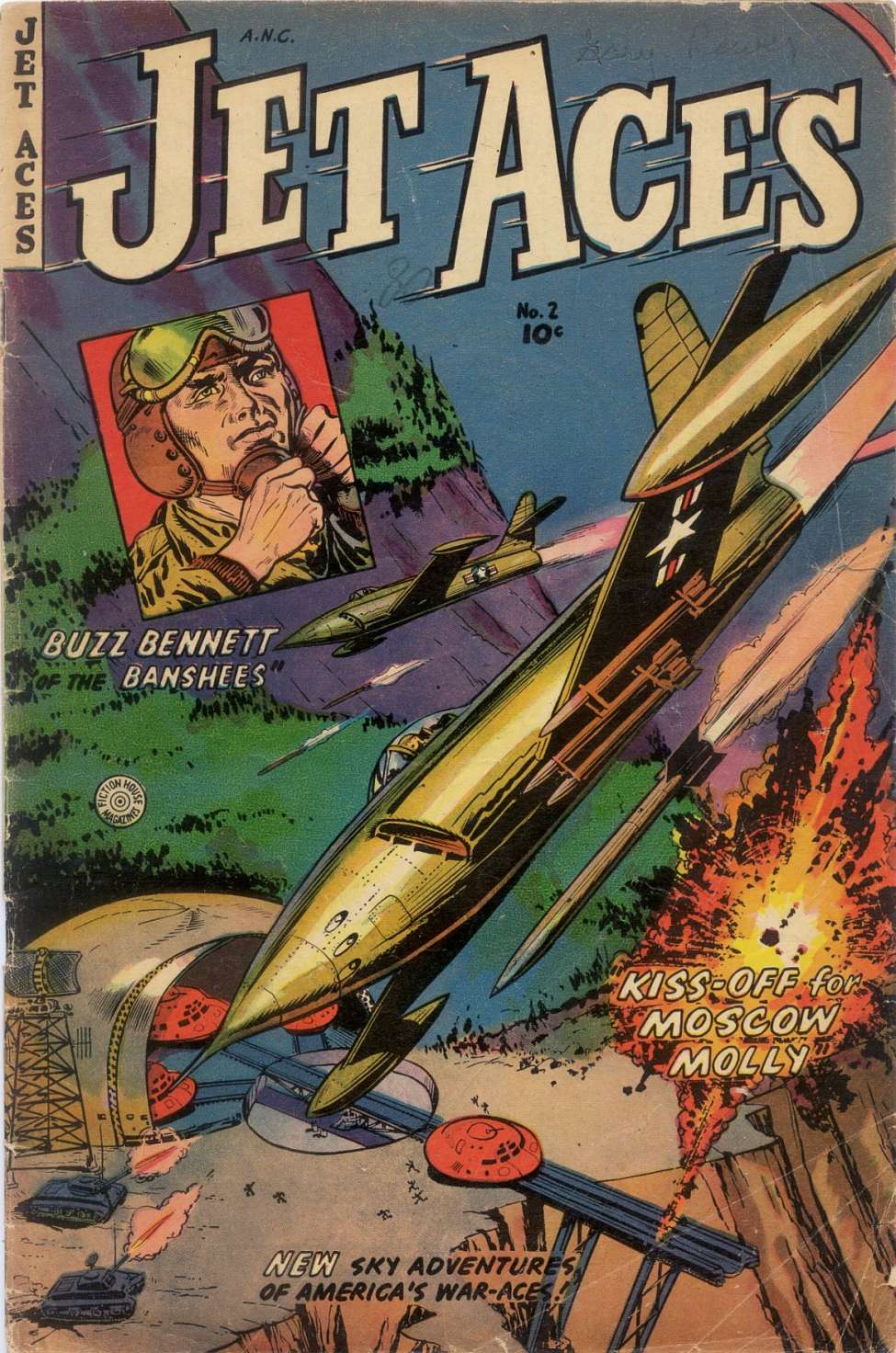 Comic Book Cover For Jet Aces 2