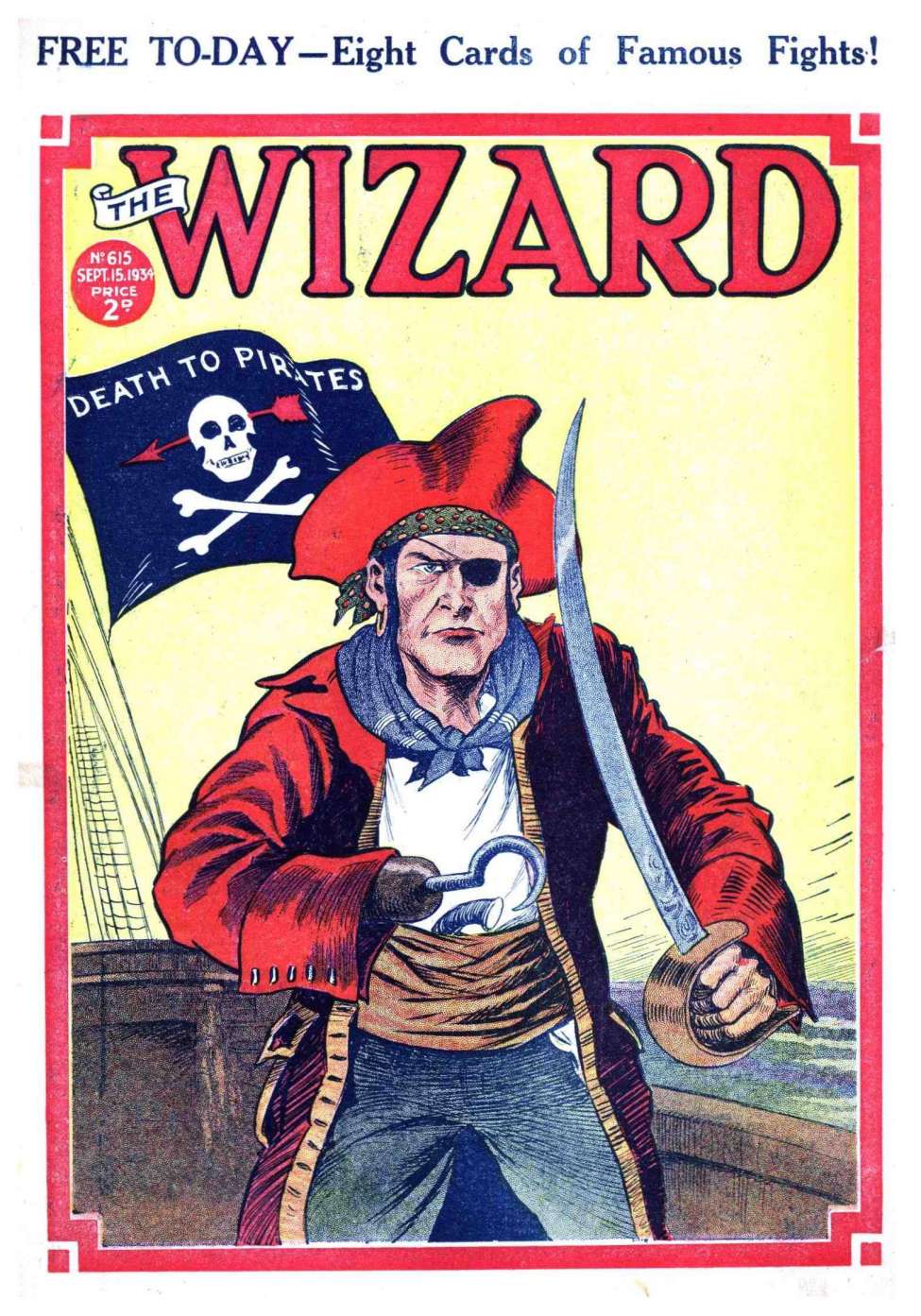 Comic Book Cover For The Wizard 615