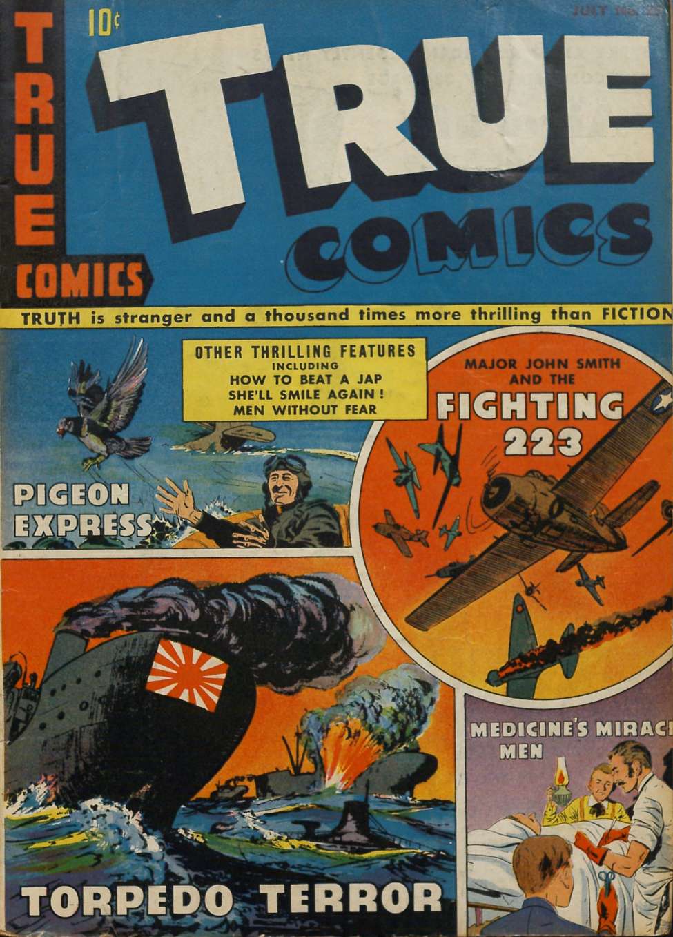 Book Cover For True Comics 25 - Version 1