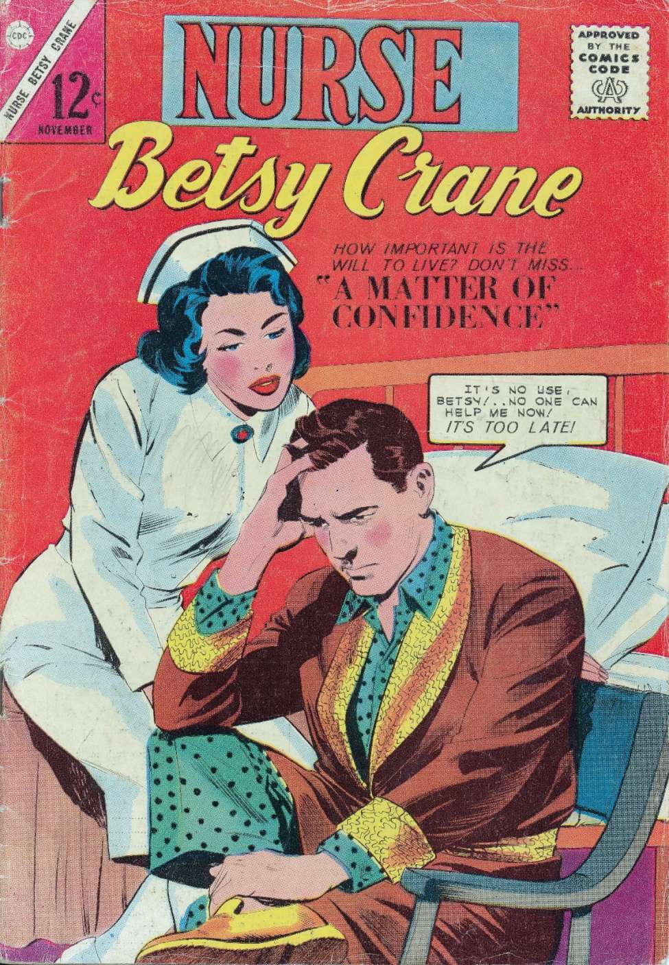 Comic Book Cover For Nurse Betsy Crane 25