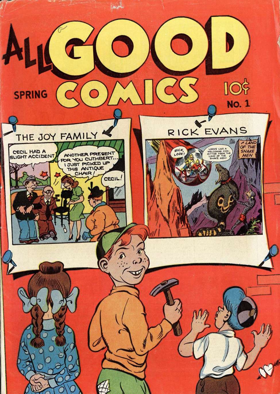 Comic Book Cover For All Good Comics 1