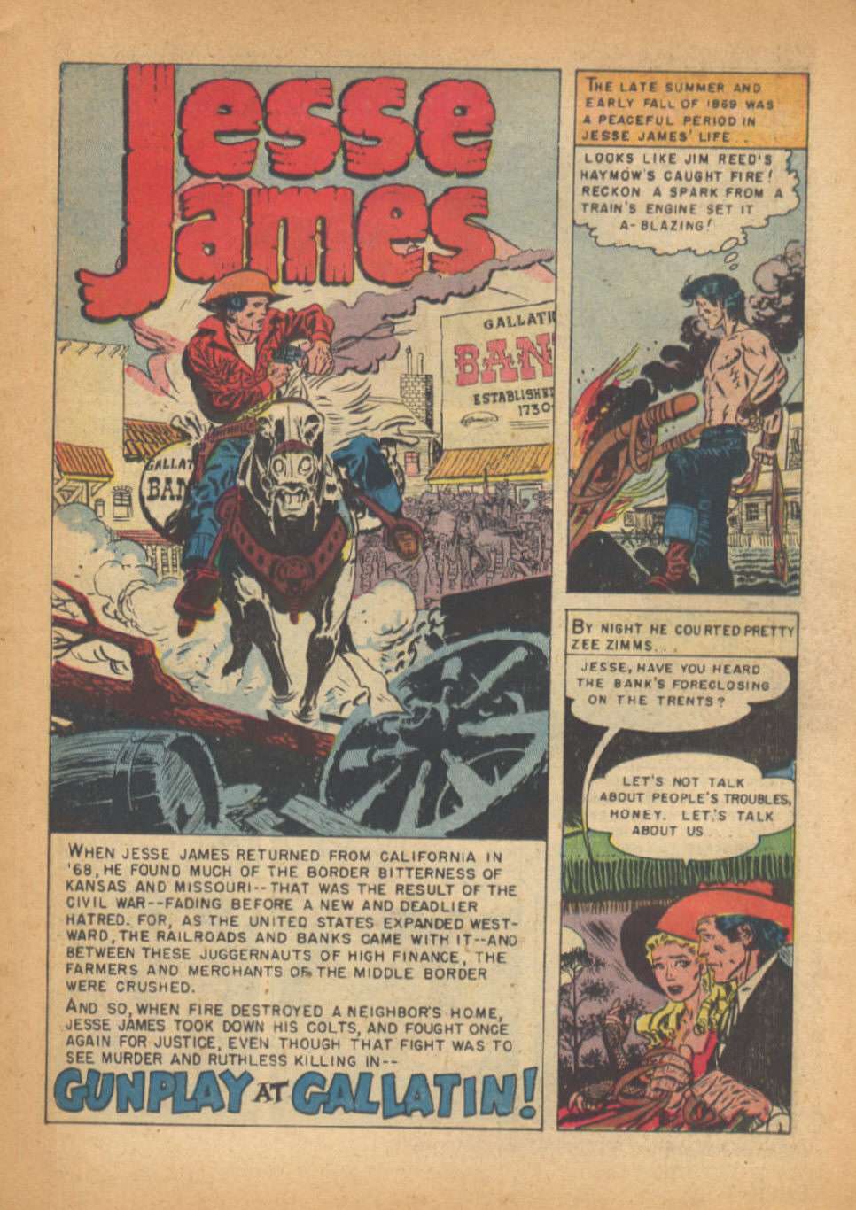 Comic Book Cover For Jesse James 18
