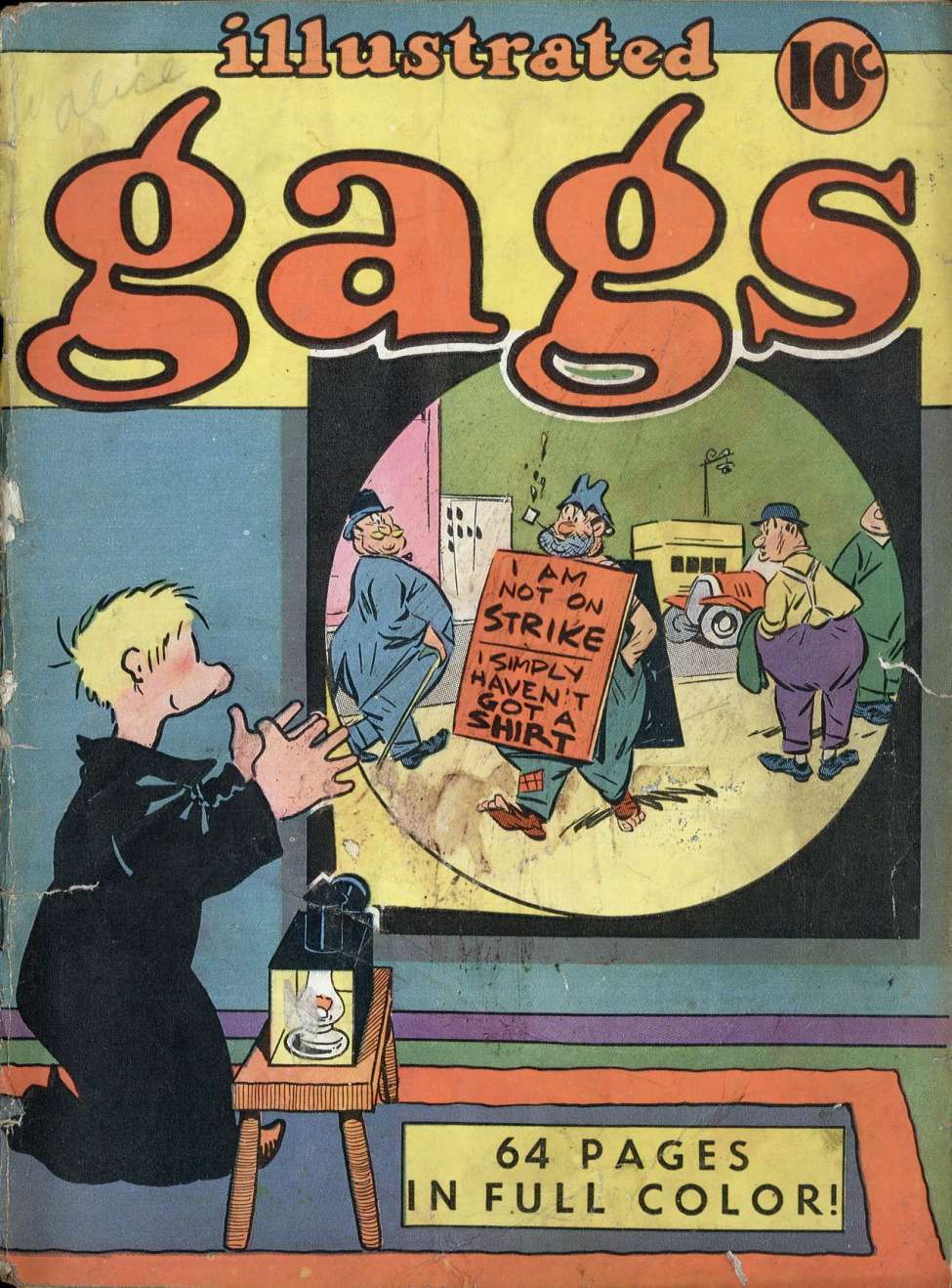 Comic Book Cover For Single Series 16 - Illustrated Gags