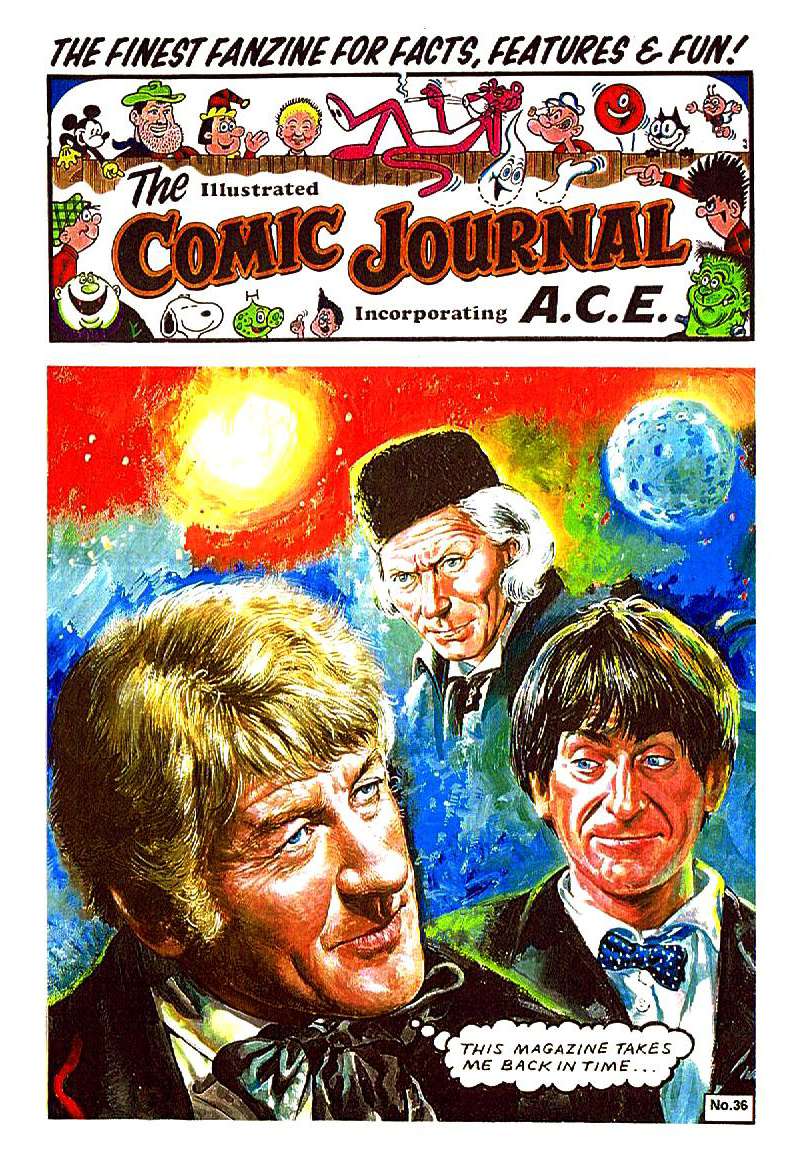 Comic Book Cover For The Illustrated Comic Journal 36