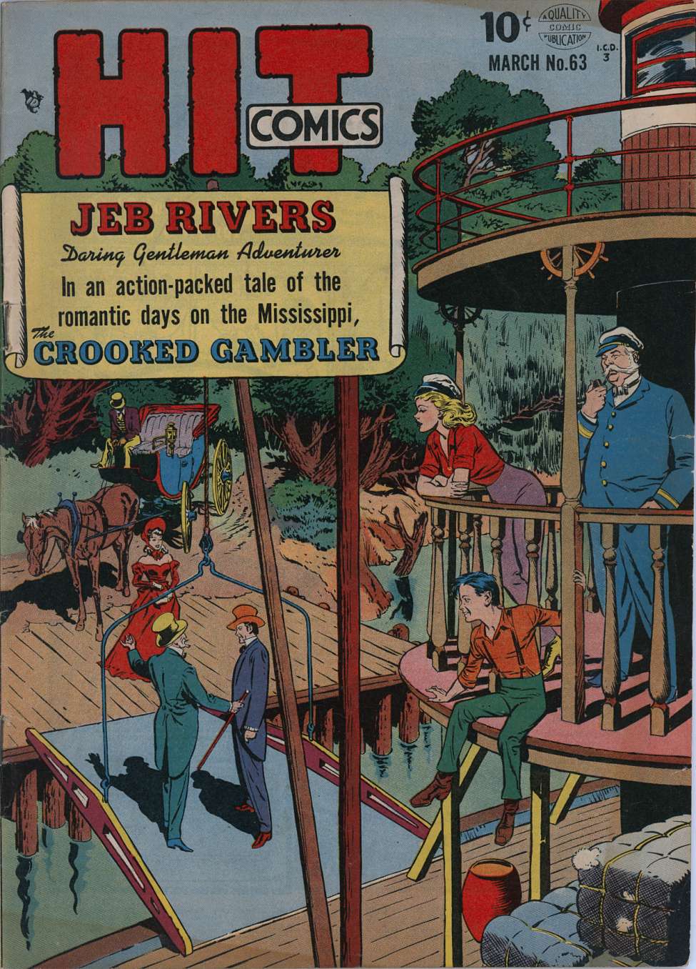 Comic Book Cover For Hit Comics 63