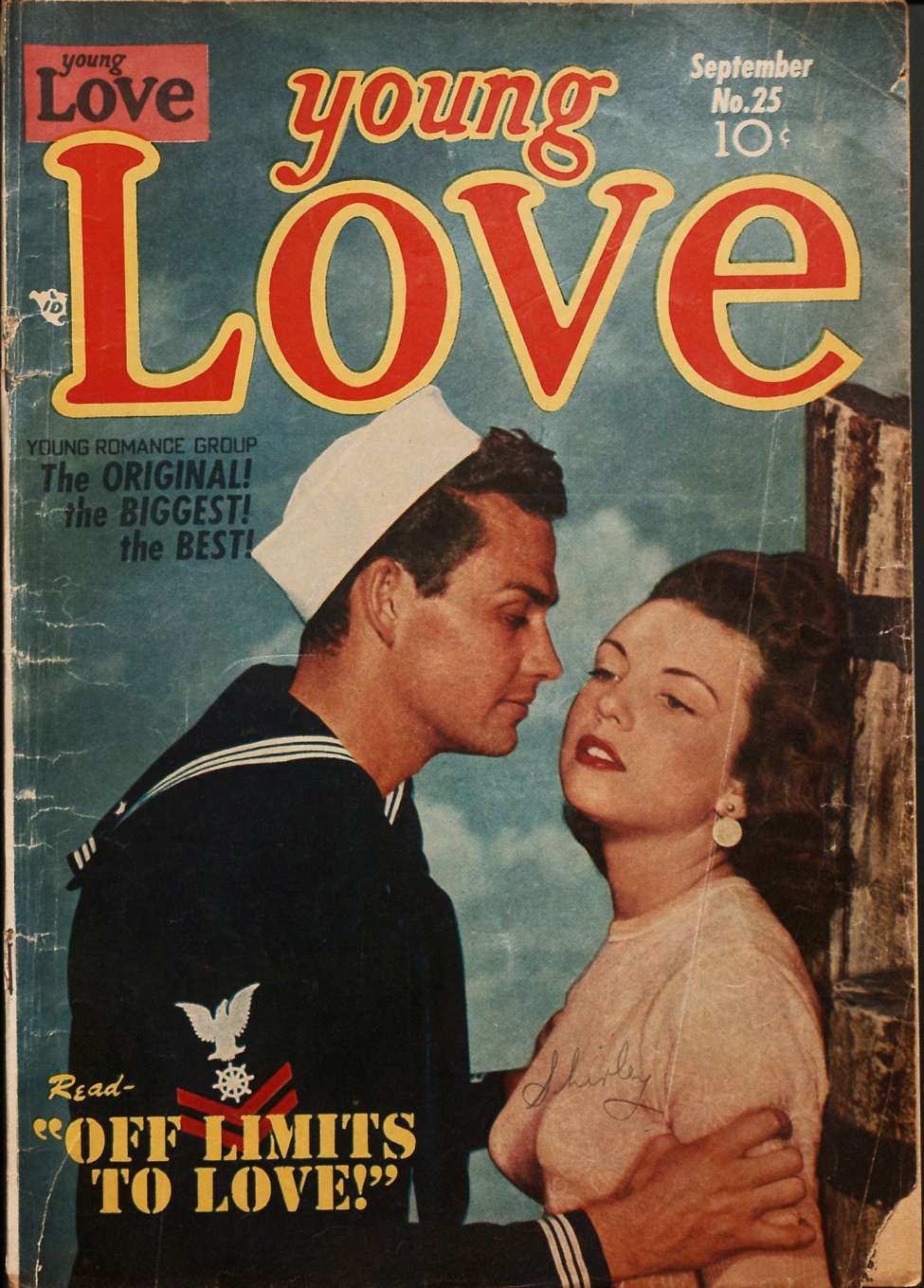 Comic Book Cover For Young Love 25