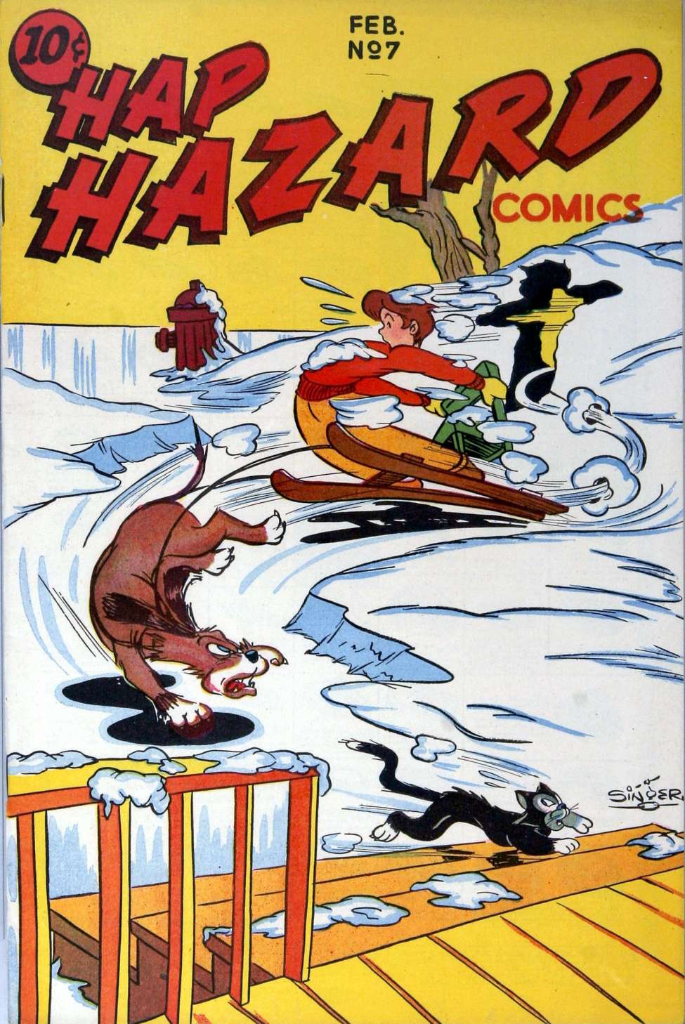 Book Cover For Hap Hazard Comics 7