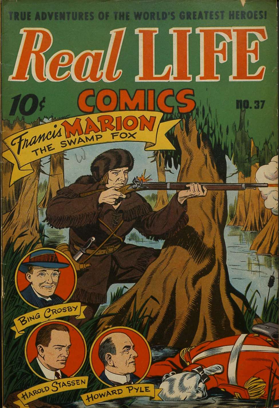 Comic Book Cover For Real Life Comics 37