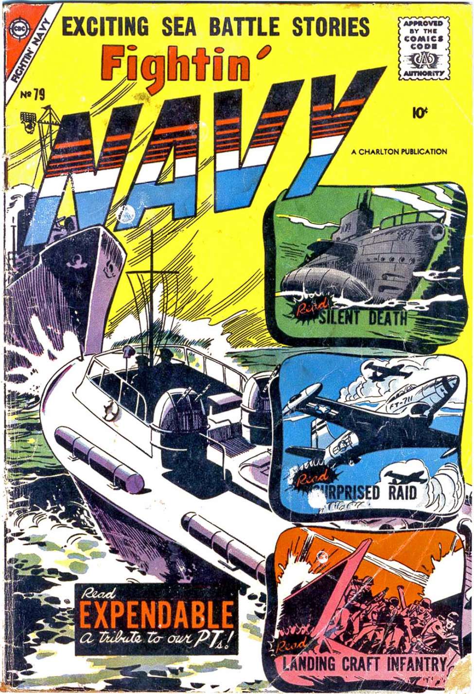 Comic Book Cover For Fightin' Navy 79 - Version 1