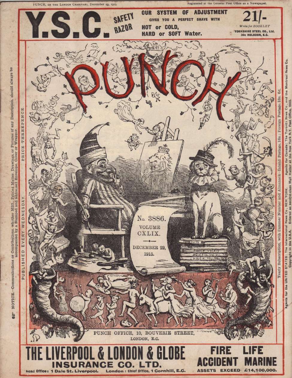 Book Cover For Punch v149 3886