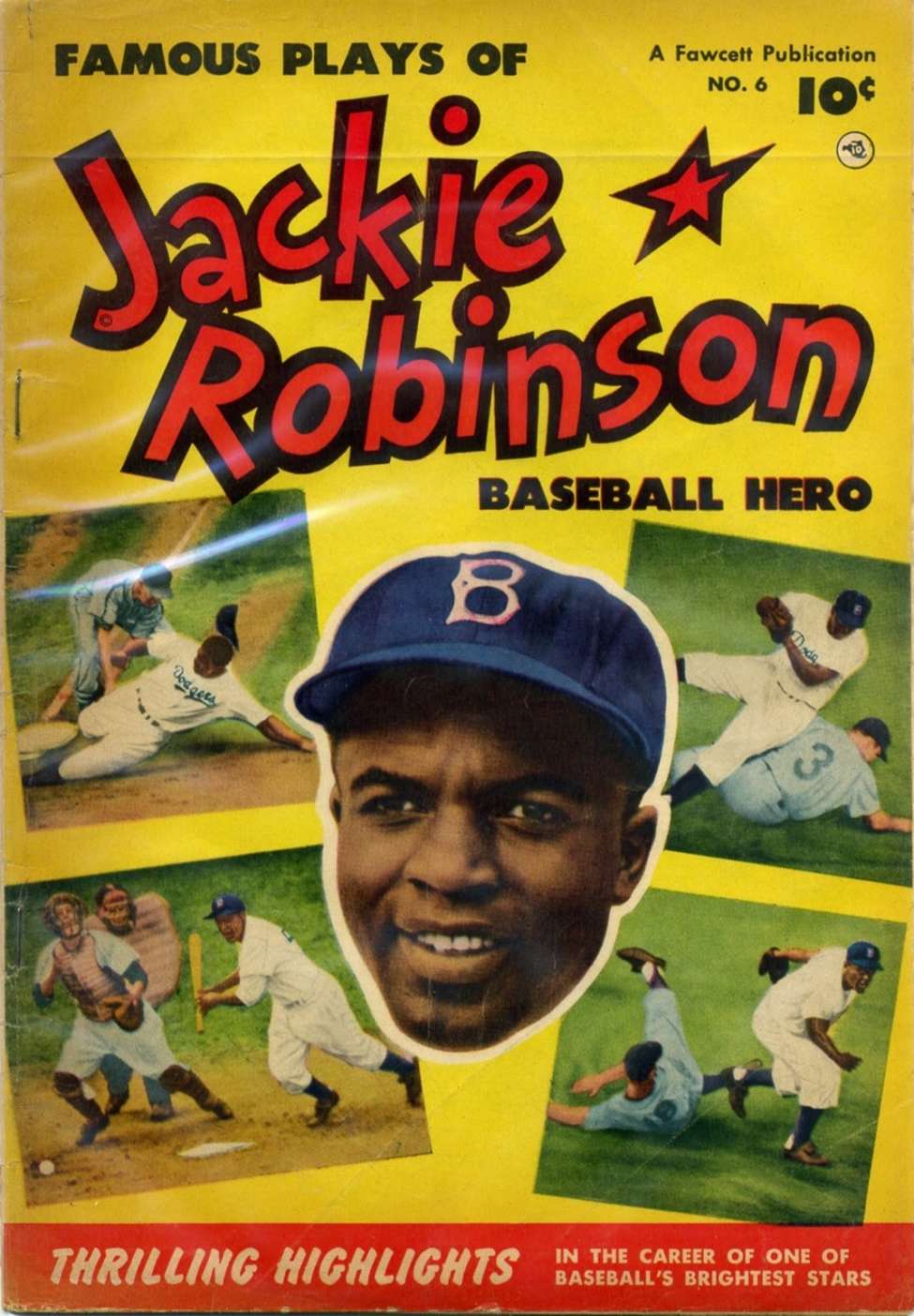 Book Cover For Jackie Robinson 6 - Version 1