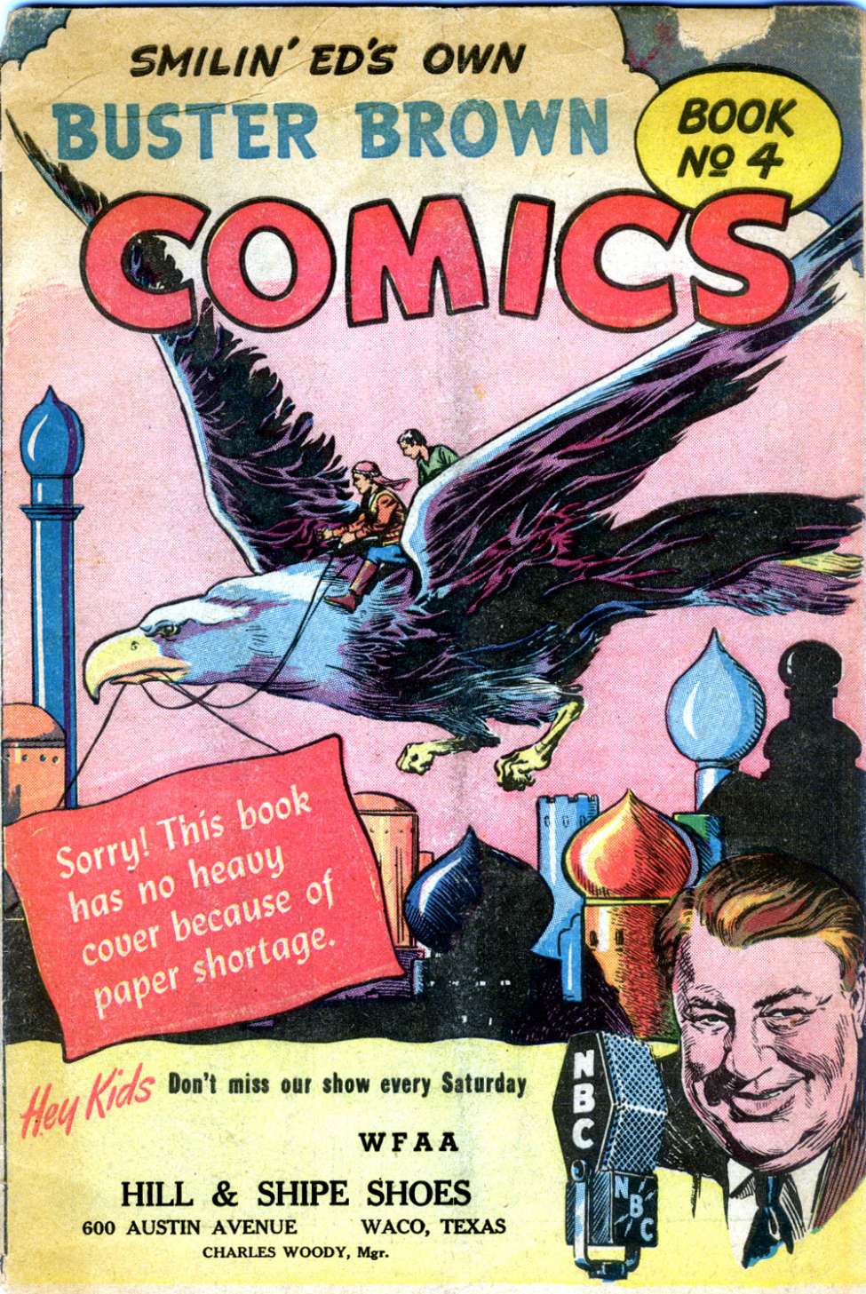 Comic Book Cover For Buster Brown 4