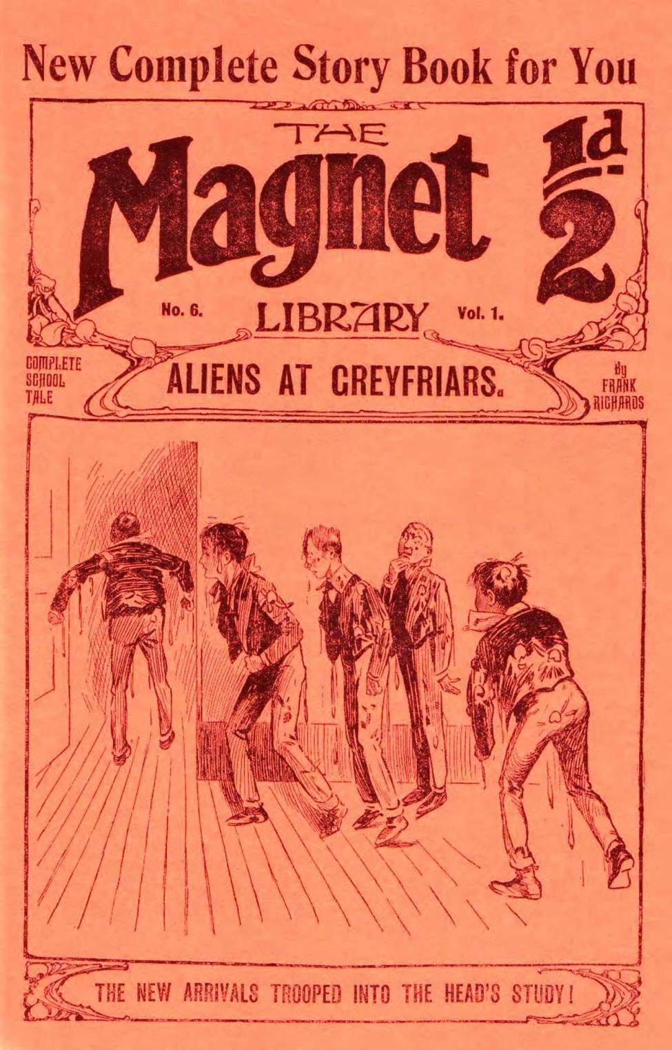 Book Cover For The Magnet 6 - Aliens at Greyfriars