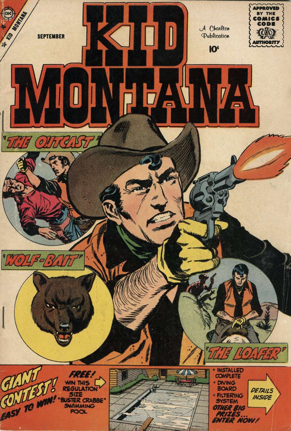 Comic Book Cover For Kid Montana 19