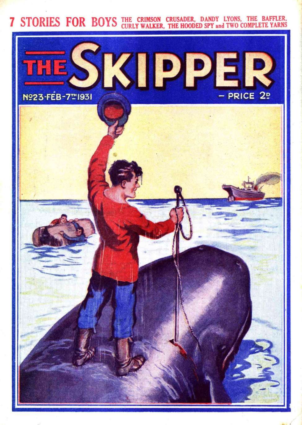 Book Cover For The Skipper 23