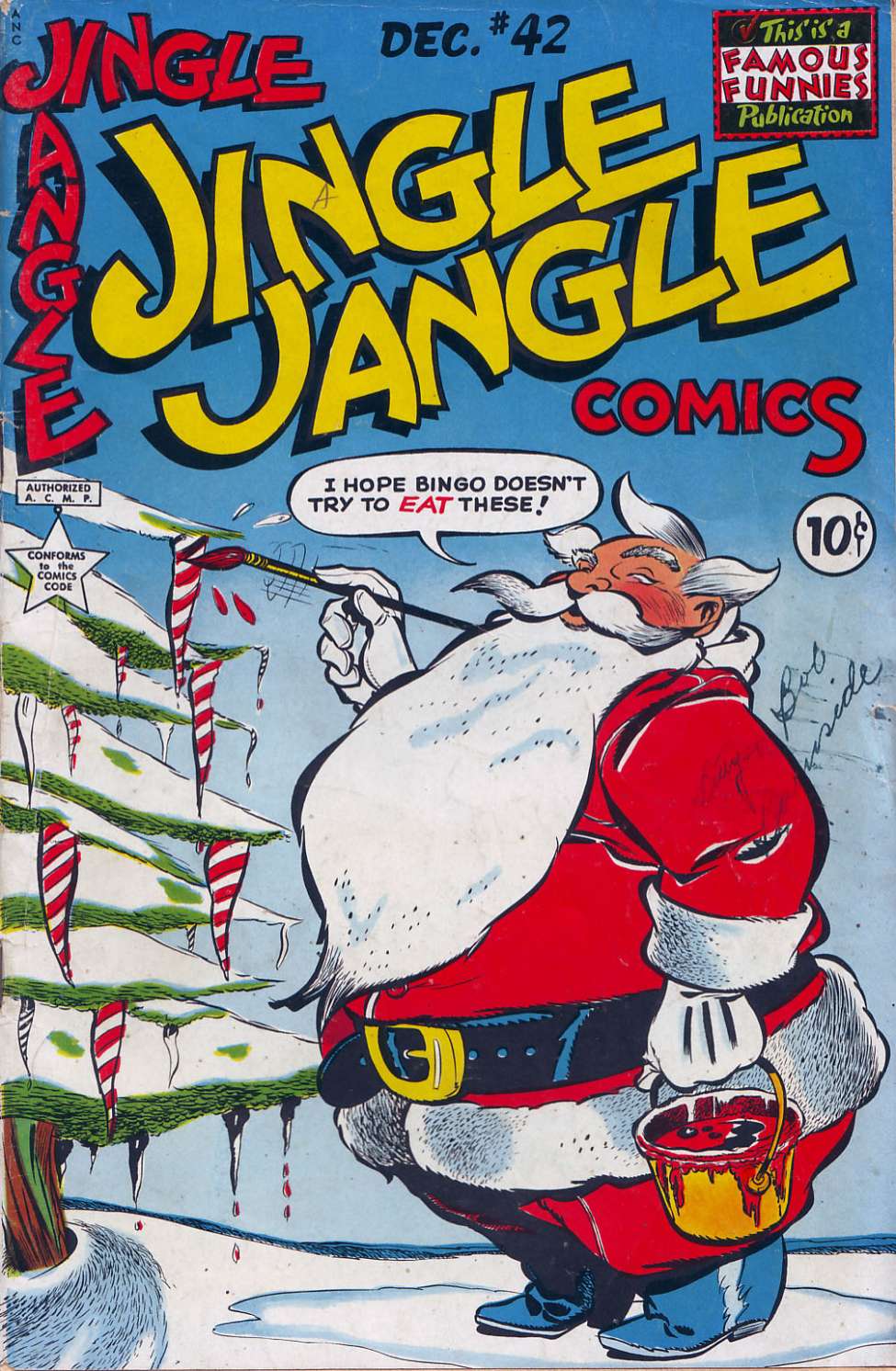 Comic Book Cover For Jingle Jangle Comics 42