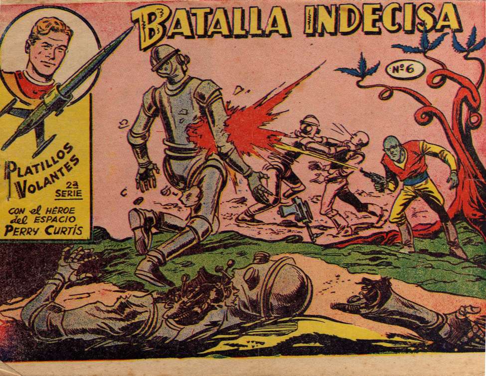 Comic Book Cover For Platillos Volantes 6 - Batalla Indecisa