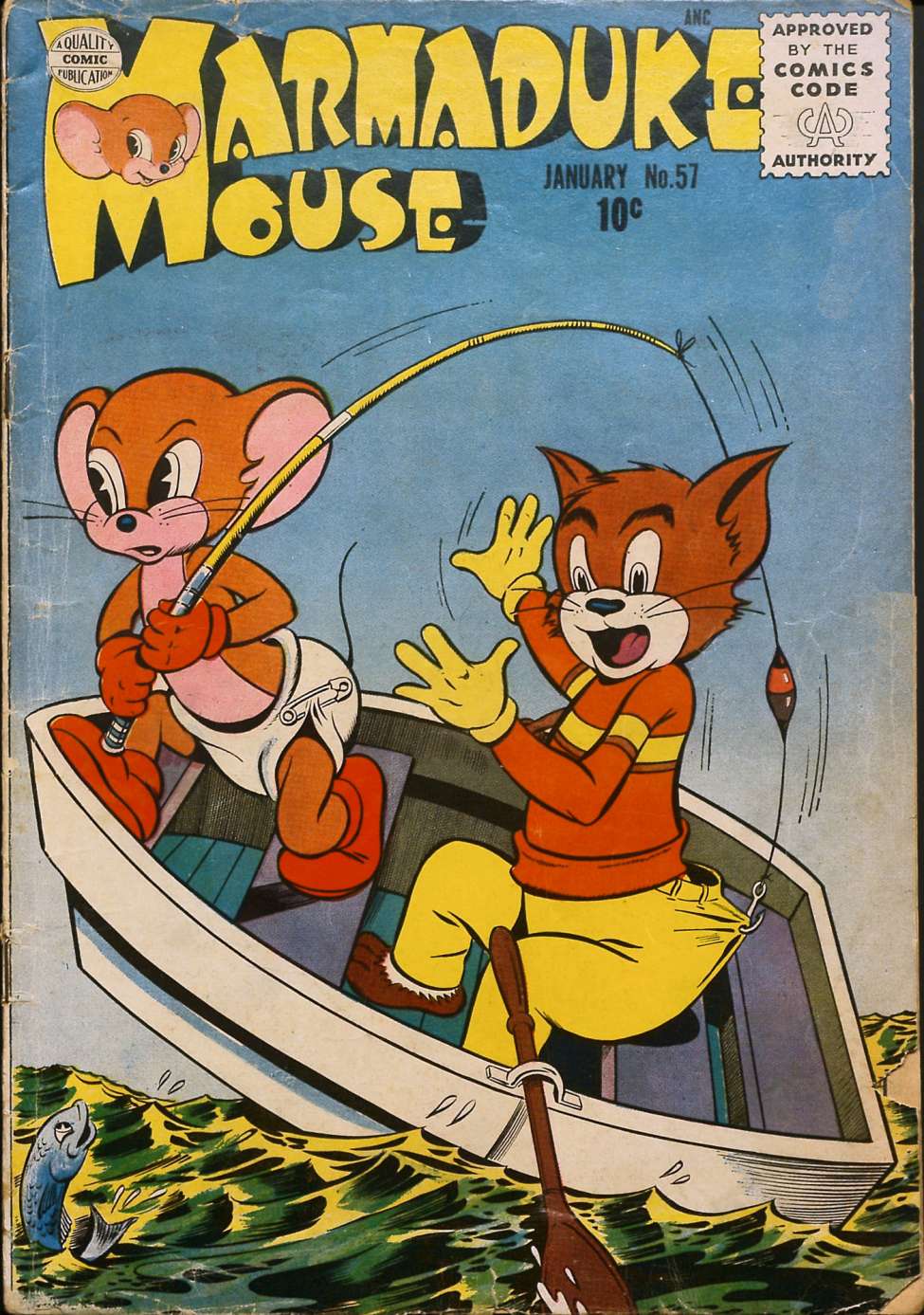 Book Cover For Marmaduke Mouse 57