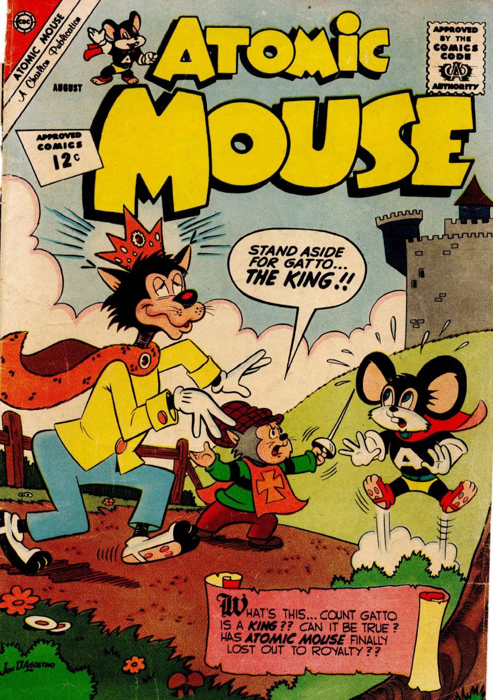 Comic Book Cover For Atomic Mouse 49