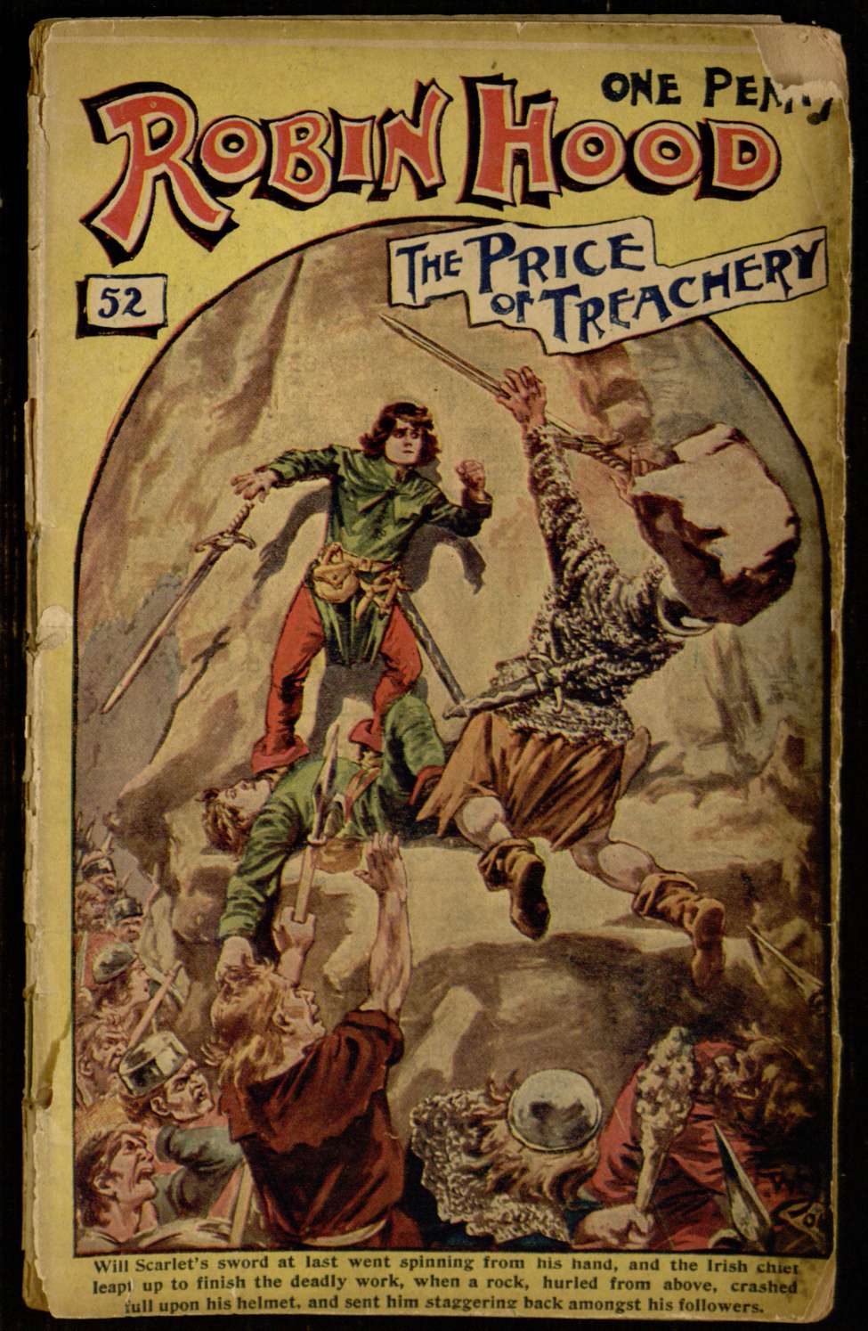 Comic Book Cover For Robin Hood 52 - The Price of Treachery