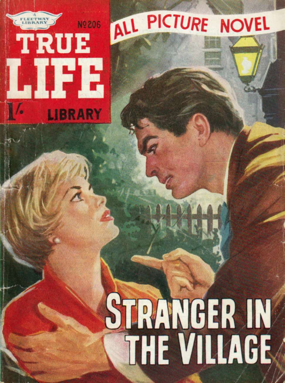 Book Cover For True Life Library 206 - Stranger in The Village