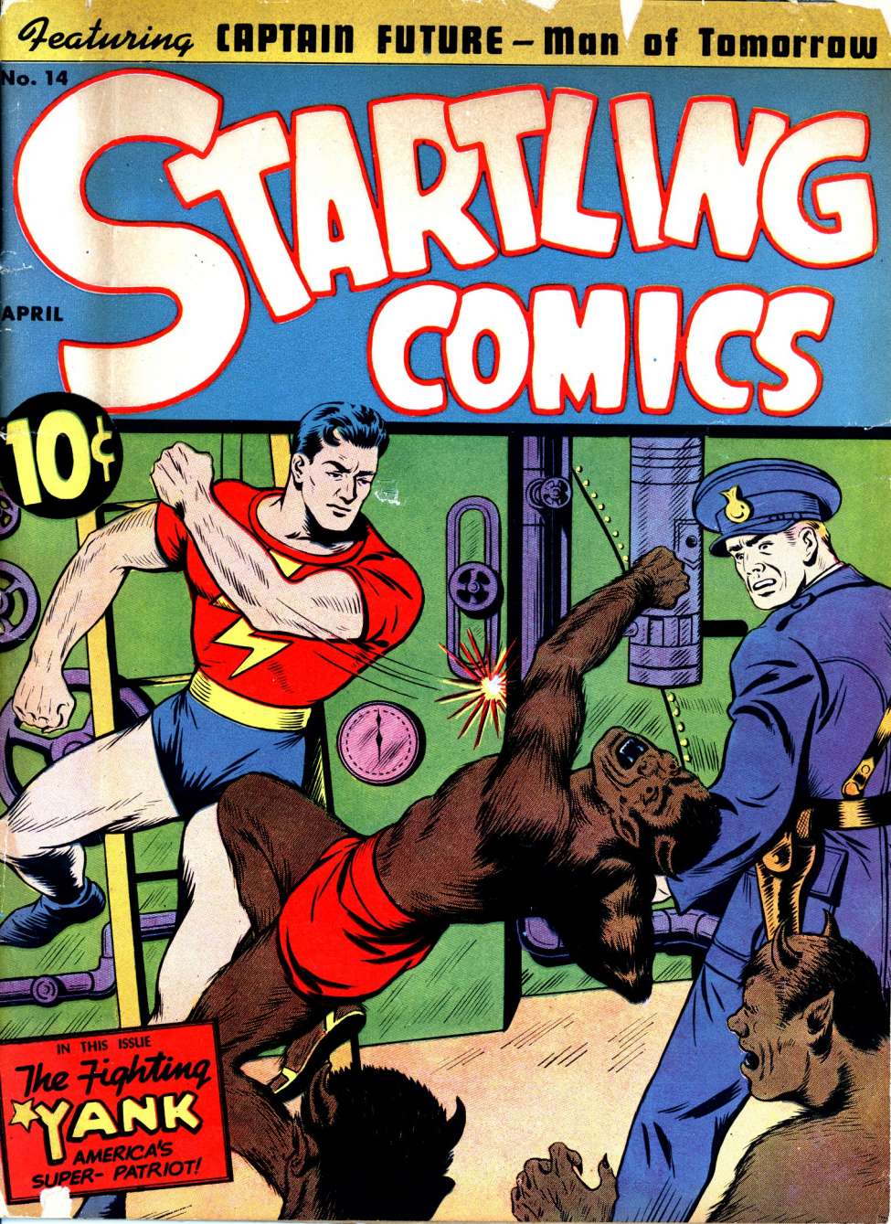 Book Cover For Startling Comics 14