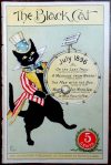 Cover For The Black Cat v1 10 - On the Last Trail - H. W. Phillips & Rupert Hughes