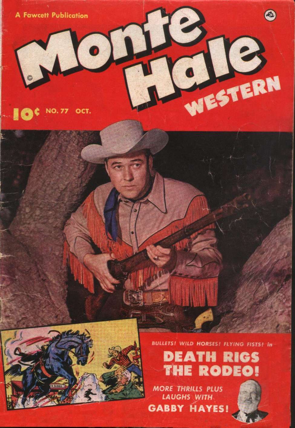 Comic Book Cover For Monte Hale Western 77