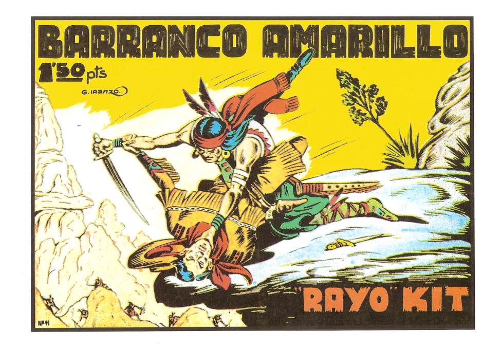 Book Cover For Rayo Kit 11 - Barranco Amarillo