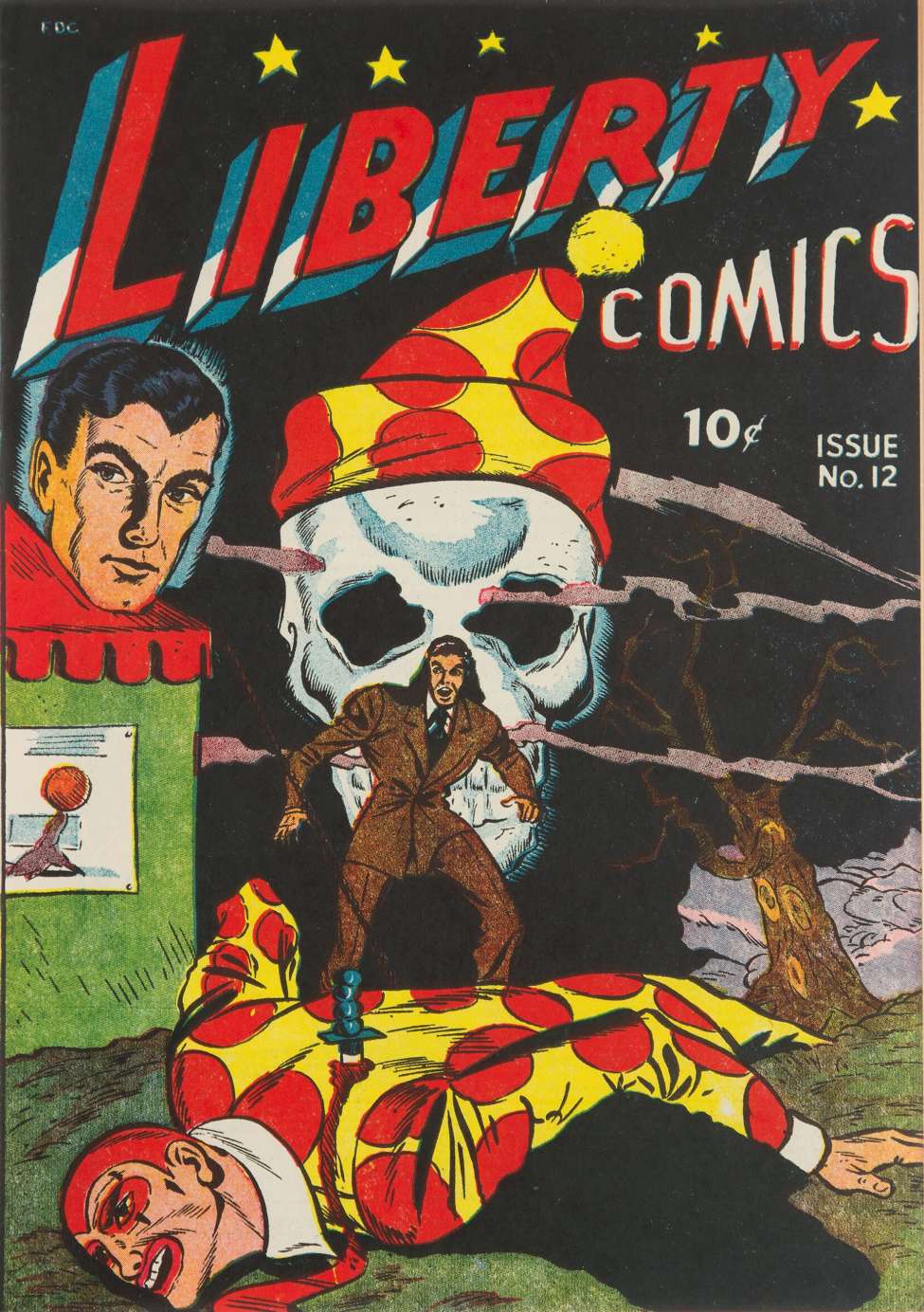 Book Cover For Liberty Comics 12