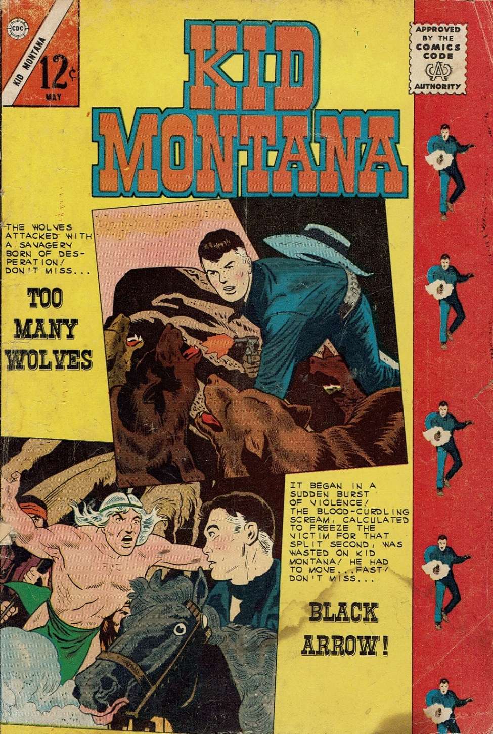 Comic Book Cover For Kid Montana 40