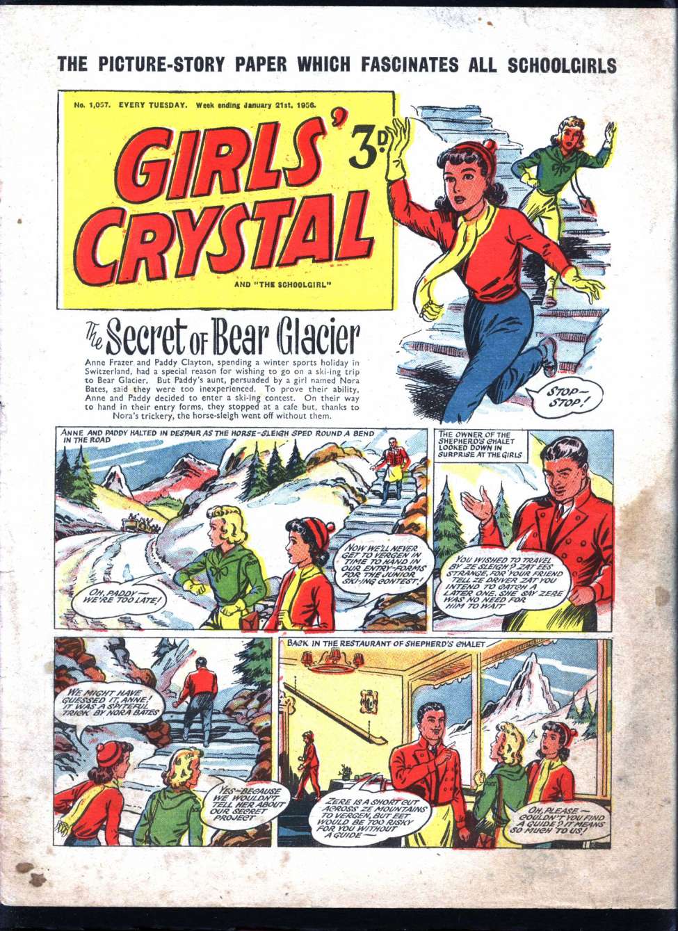 Comic Book Cover For Girls' Crystal 1057
