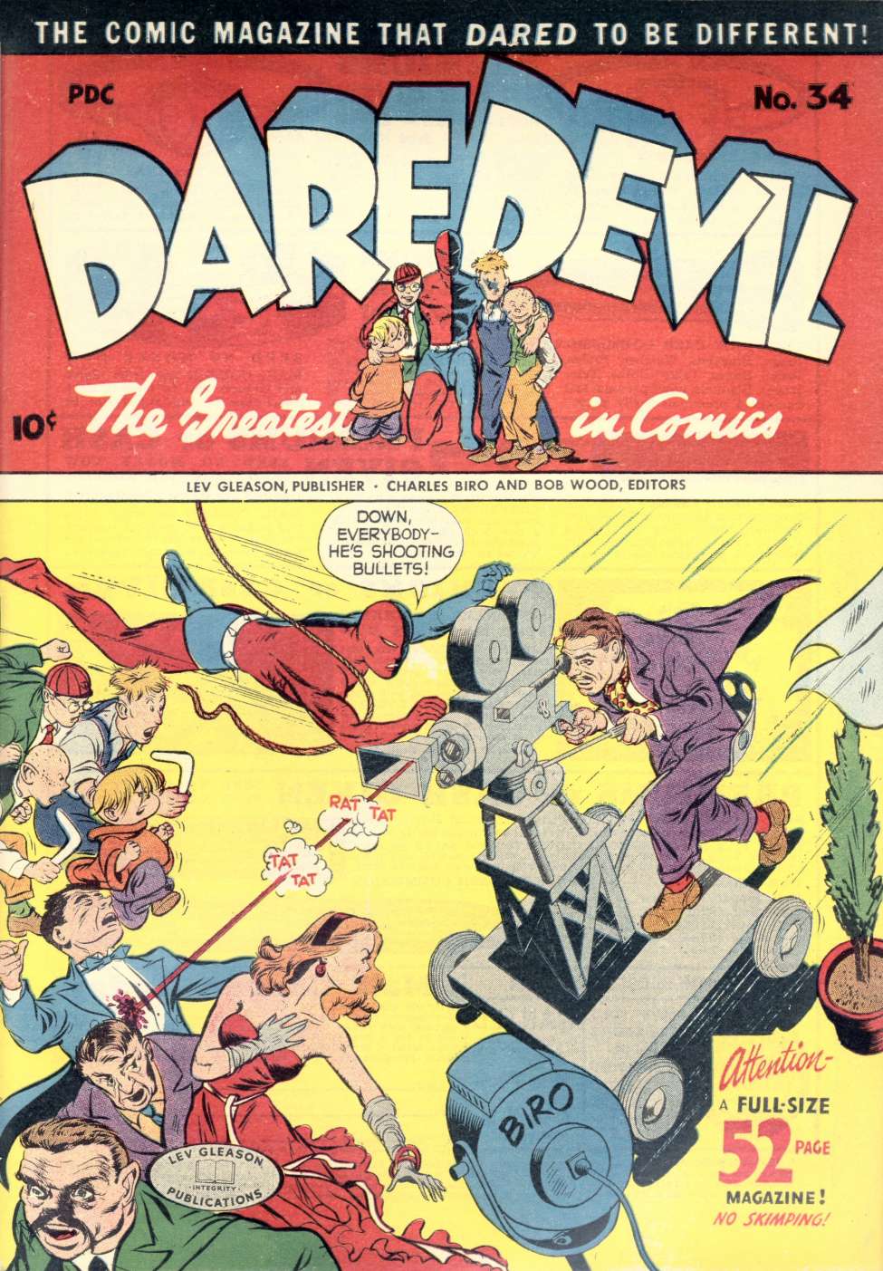 Book Cover For Daredevil Comics 34