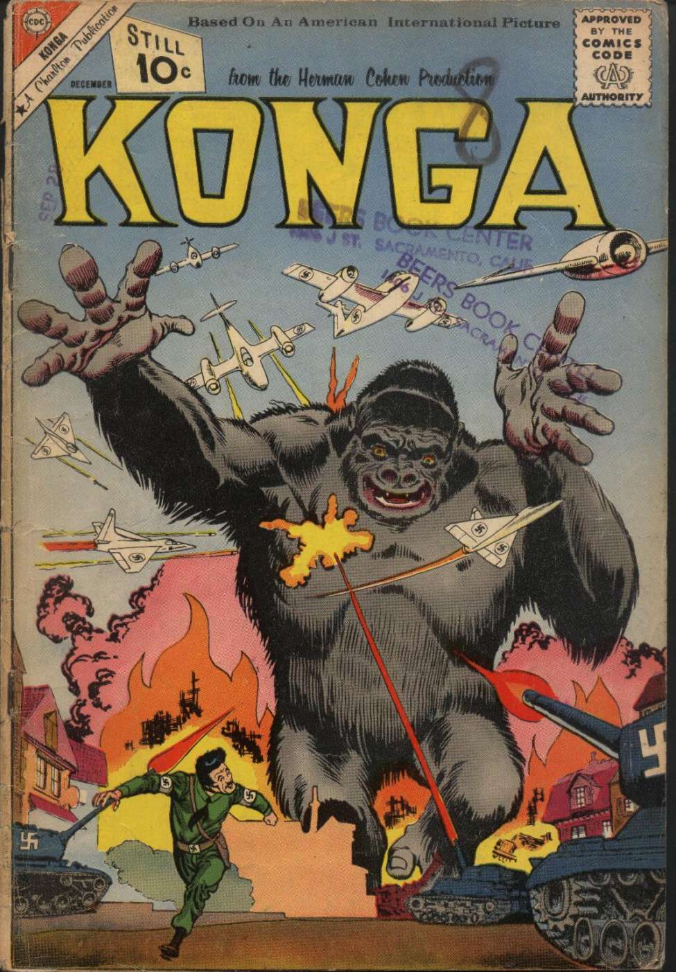 Comic Book Cover For Konga 4