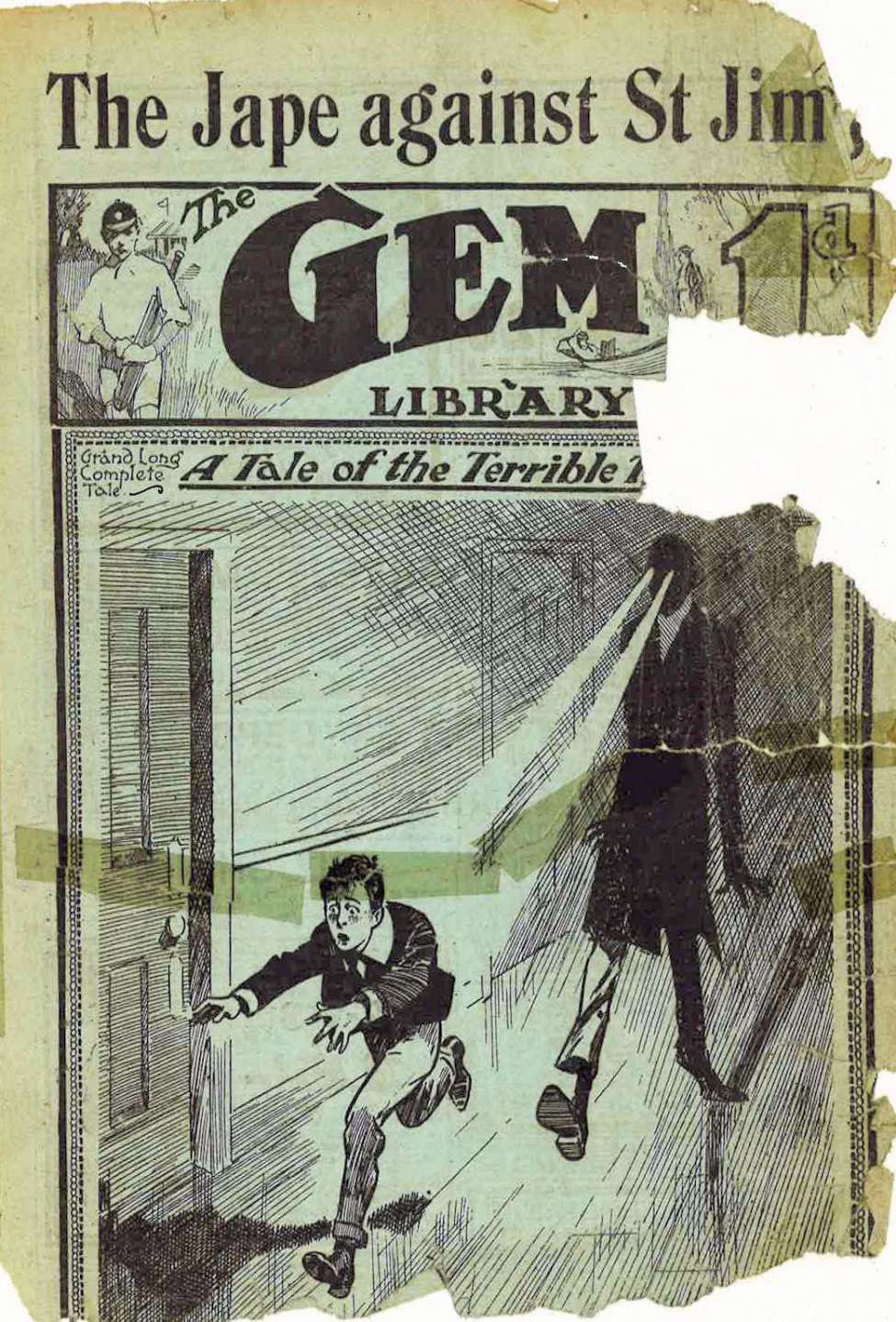 Comic Book Cover For The Gem v2 125 - The Jape Against St. Jim’s